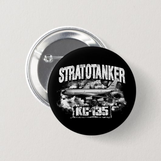 KC-135 Stratotanker Round Button Button (Voorkant /achterkant)