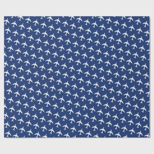 KC-135 Stratotanker Silhouette Pattern Cadeaupapier (Vlak)