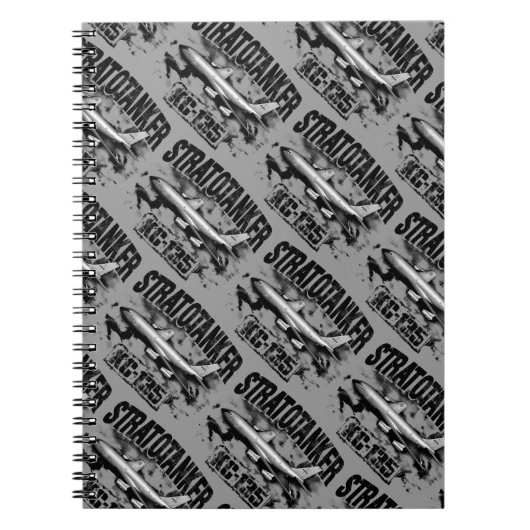 KC-135 Stratotanker Spiral-fotonotebook Notitieboek (Voorkant)