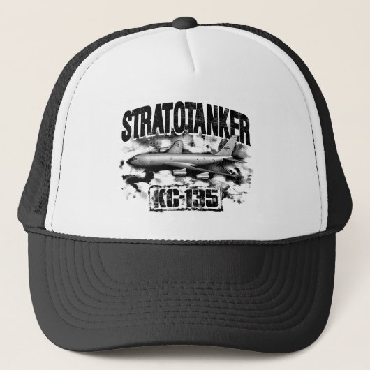 KC-135 Stratotanker Trucker Hoed Trucker Hoed Trucker Pet (Voorkant)
