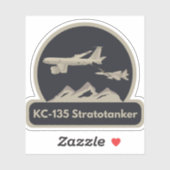 KC-135 Vliegtuigbrandstof F-15 Sticker (Vel)