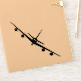 KC-135 voorzijde Uitzicht silhouet Sticker