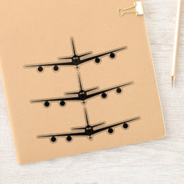 KC-135 voorzijde Uitzicht silhouet Sticker