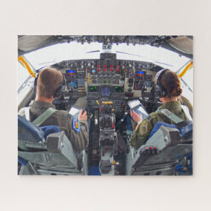 KC-135R STRATOTANKER COCKPIT (16 x 20 INCH) Legpuzzel