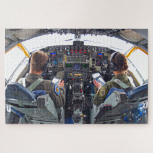 KC-135R STRATOTANKER COCKPIT (20x30 INCH) Legpuzzel
