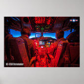KC-135R STRATOTANKER COCKPIT POSTER (Voorkant)