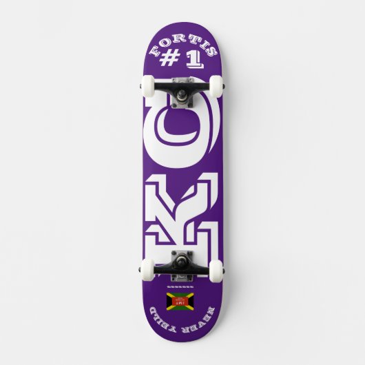 KC # 1 JMT Skateboard (Voorkant)