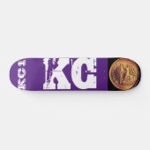KC 1 Skateboard, 7¾" Deck Persoonlijk Skateboard (Horizontaal)