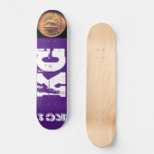 KC 1 skateboard, 7¾" dek Persoonlijk Skateboard (Voorkant)