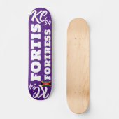 KC 34 OFFICIEEL 7 3/4-inch skateboard deck (Voorkant)