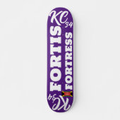 KC 34 OFFICIEEL 7 3/4-inch skateboard deck (Voorkant)