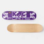 KC 34 OFFICIEEL 7 3/4-inch skateboard deck (Horizontaal)