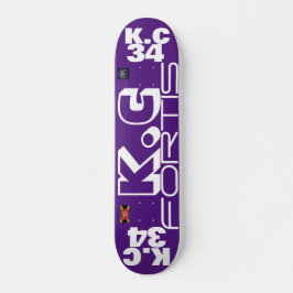 KC 34 OFFICIEEL 7 3/4-inch skateboard deck