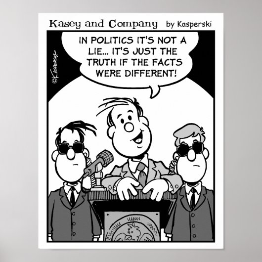 KC Cartoon 9-6 Poster (Voorkant)