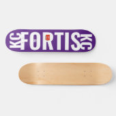 KC FORTIS Skateboard, 7 ¾" deck Persoonlijk Skateboard (Horizontaal)
