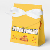 KC Gele Thanksgiving Tent Dozen Bedankdoosjes (Voorkant Zijde)