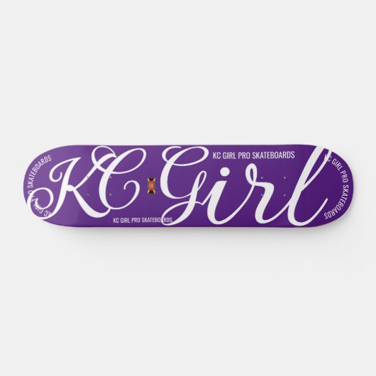 KC GIRL 7 3/4-inch skateboard deck (Horizontaal)
