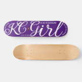 KC GIRL 7 3/4-inch skateboard deck (Horizontaal)