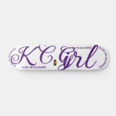 KC GIRL Skateboard (Horizontaal)