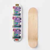 KC JMT SKATEBOARD Skateboard, 7¾" Deck (Voorkant)