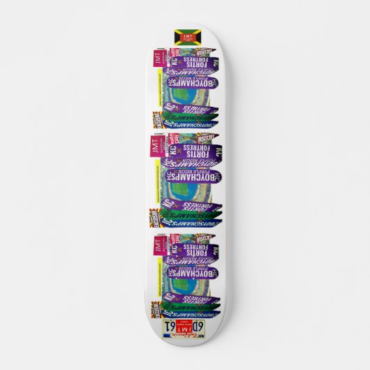 KC JMT SKATEBOARD Skateboard, 7¾" Deck (Voorkant)