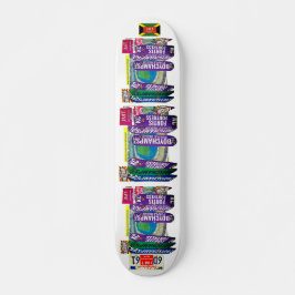 KC JMT SKATEBOARD Skateboard, 7¾-inch deck