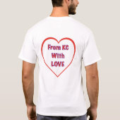 KC Liefde T-shirt (Achterkant)