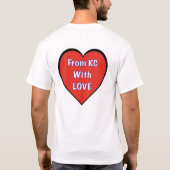 KC Liefde T-shirt (Achterkant)