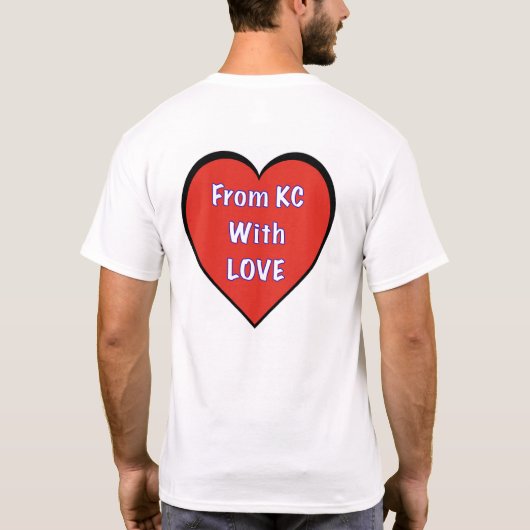 KC Love T-shirt (Achterkant)