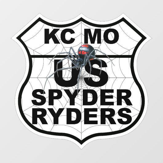 KC MO-hoofdstuk - Decal Hoofdstuklogo (Vel)