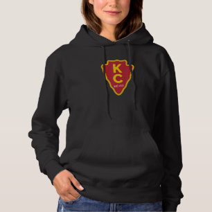 Kc Originele Rode Kansas Stad Kc Unieke Est 1853 K Hoodie