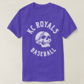 KC Royals honkbalschedel T-shirt (Design voorkant)