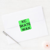 KC schaats wax logo stickers (Envelop)