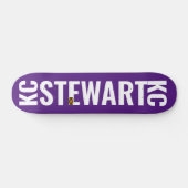 KC STEWART Skateboard, 7¾" Deck Persoonlijk Skateboard (Horizontaal)
