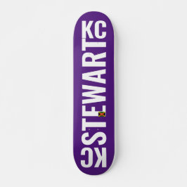 KC STEWART Skateboard, 7 ¾ inch deck Persoonlijk Skateboard