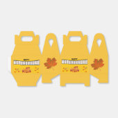 KC Thanksgiving gunstbox - geel Bedankdoosjes (Uitgevouwen)