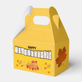 KC Thanksgiving gunstbox - geel Bedankdoosjes (Voorkant Zijde)