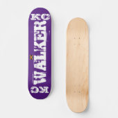 KC WALKER Skateboard, 7¾" Deck Persoonlijk Skateboard (Voorkant)
