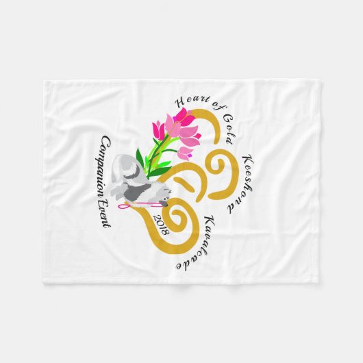 KCA Kavalcade Small Fleece Blanket 2018 Deken (Voorkant (Horizontaal))