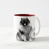 KCA-mok voor de rechterhand! Tweekleurige Koffiemok (Voorkant rechts)