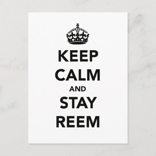 KCASR LARGE BRIEFKAART (Voorkant)