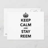 KCASR LARGE BRIEFKAART (Voorkant / Achterkant)