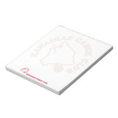 KCC-Notitieblok (vervaagde achtergrond) Notitieblok (Linkerzijde)