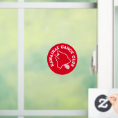 KCC Venster Cling Decal (Huis)