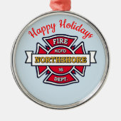 KCFD Northshore Metalen Ornament (Voorkant)