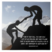 Kclesiastes 4:10 tegeltje (Voorkant)