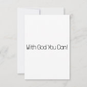 Kclesiastes Bijbelscriptgroet van 4:9 KJV Kaart (Achterkant)