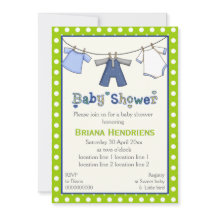 Kclothesline babyjongensdouche gepersonaliseerd