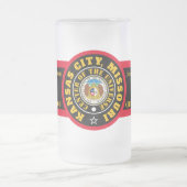 KCMOCOU KANSAS CITY, MO. (COU) 2 MATGLAS BIERPUL (Center)