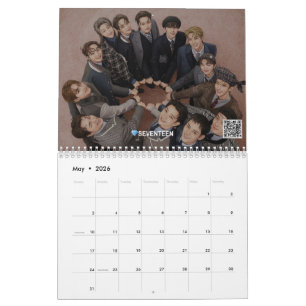 KCrush Magazine Cadeaus: het 2026 K-Pop personage Kalender
